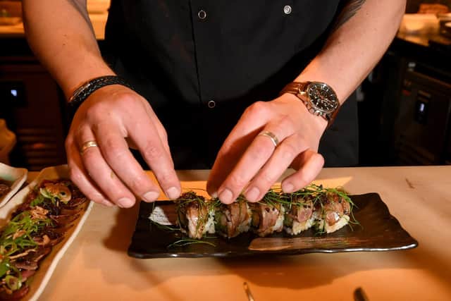 "The idea is that you order a selection of dishes for the table." Picture: Simon Hulme