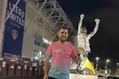 Jack Frake, 26, ran 84 miles in just 84 hours, with the final leg finishing at Leeds United home ground Elland Road.