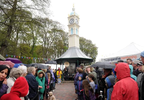 The historic clocktower is based in the leafy north Leeds suburb of Oakwood. Originally installed at Leeds' Kirkgate Market in 1904, alterations to the market in the following years saw the clock eventually relocated to Oakwood. A Lottery Fund-backed restoration project was carried out on the clock in 2015 following years of campaigning.