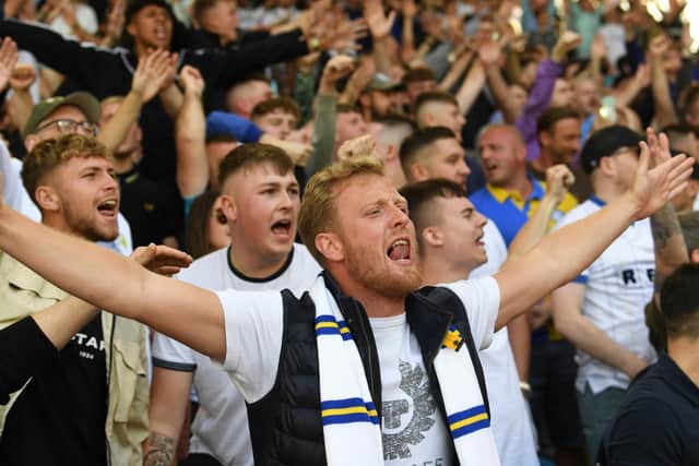 Fans of Leeds United can reach five other clubs on £20 of diesel, compared to nine last season. Image: Simon Hulme