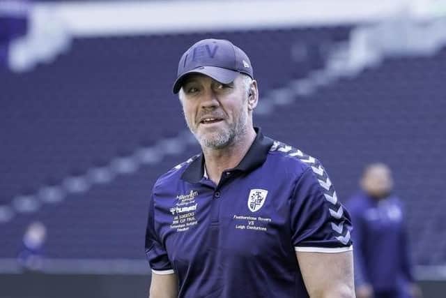 Brian McDermott coached Featherstone Rovers before moving to Australia. Picture by Allan McKenzie/SWpix.com.
