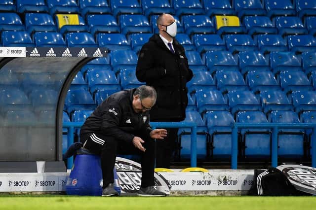Marcelo Bielsa. (Photo by Peter Powell - Pool/Getty Images)