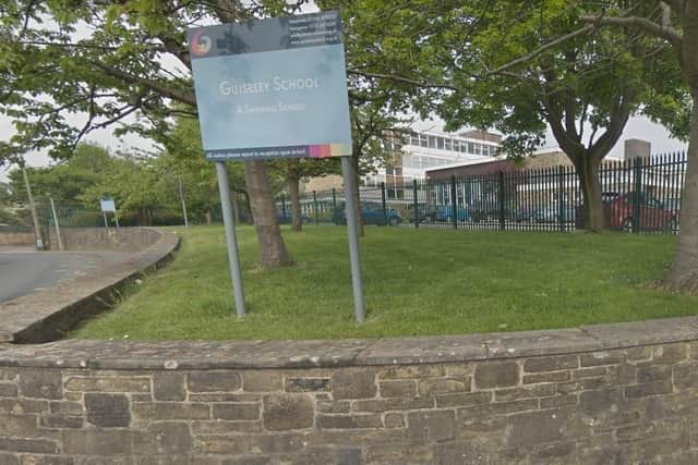 Local councillors wanted more information before deciding whether or not Guiseley School can lay a new all-weather 3G surface. Picture: Google