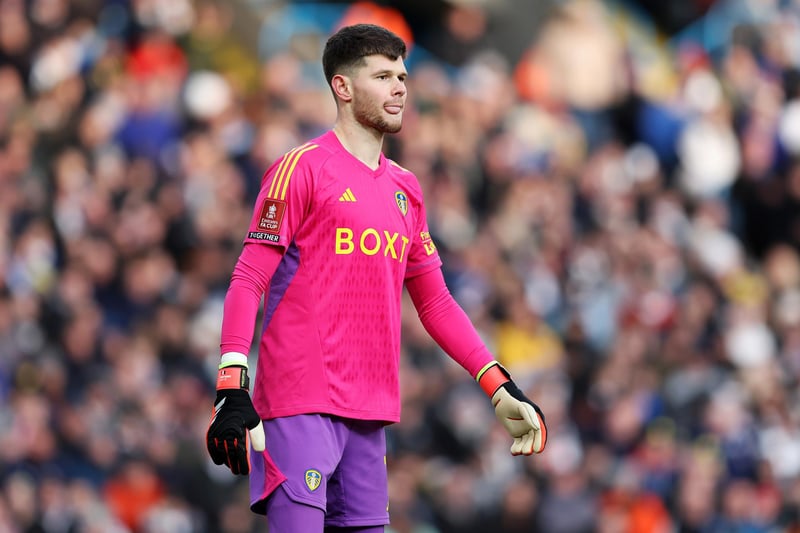 The keeper has been a spectator for large periods of recent games but made some big saves when called upon and remains Daniel Farke's number one choice between the posts. Pic: Matt McNulty/Getty Images