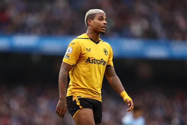 BRACED FOR THE CHALLENGE: Wolves midfielder Mario Lemina. Photo by Naomi Baker/Getty Images.