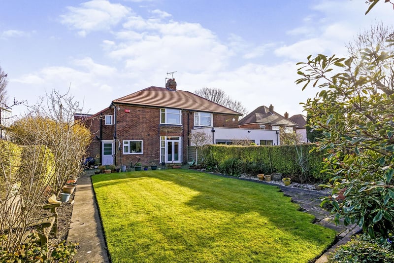 This home boasts vast potential with enviable front and rear gardens and a recently refurbished roof.