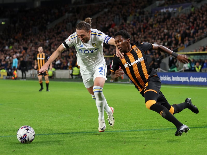 6 - Had some difficulties with tricky customer Jaden, rallied in the second half and helped Leeds push forward but was wasteful in a good position.