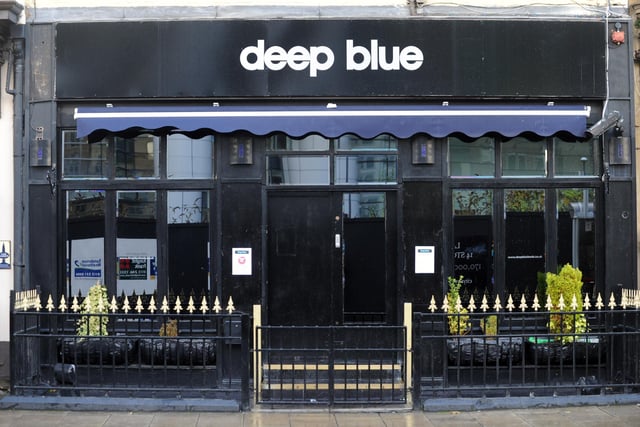 Former lap-dancing bar Deep Blue was located on Wellington Street - close to Leeds City Station. It was the third venue shut down by the council in 2013.