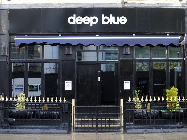 Former lap-dancing bar Deep Blue was located on Wellington Street - close to Leeds City Station. It was the third venue shut down by the council in 2013.