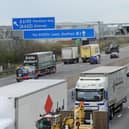 The M1 was closed on September 23