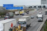 The M1 was closed on September 23