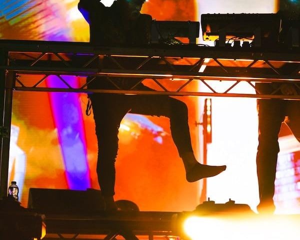 Orbital at The Piece Hall last night