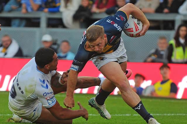 Lachie Miller is staying at Leeds Rhinos until the end of 2028. Picture by Steve Riding.