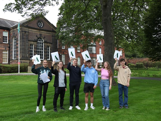 Upper Sixth students at Silcoates School are celebrating excellent exam results and next steps, marking a triumphant milestone in their academic journey.