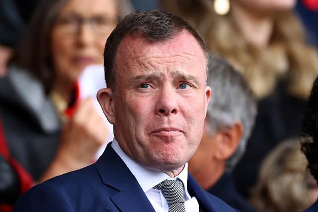 BOURNEMOUTH, ENGLAND - APRIL 30: Angus Kinnear, Leeds United's chief executive (Photo by Michael Steele/Getty Images)