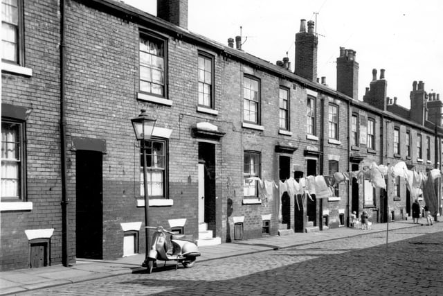 Powell Street  looking towards Leak Terrace in April 1964.