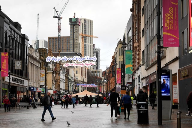 Briggate is a wide street that spans the city centre and has a wealth of shops. In 1996, Harvey Nichols opened on Briggate Street with five floors of fashion and food and quickly became a landmark in the city.