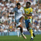 FRUSTRATING: Leeds United's record signing Georgino Rutter squanders a fine chance when clean through on goal by firing a weak shot straight at Sheffield Wednesday goalkeeper Devis Vasquez in Saturday's goalless Championship draw at Elland Road.