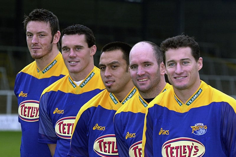Rhinos were busy ahead of the 2002 season, with Wayne McDonald, Matt Adamson, Willie Poching, Adrian Vowles and Ben Walker all joining the club. Poching was the most successful, playing in the 2004 Grand Final victory.