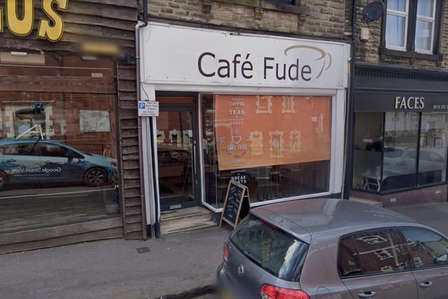 Cafe Fude - 4.8 stars. Address: 12 S Queen St, Morley, Leeds LS27 9EW.