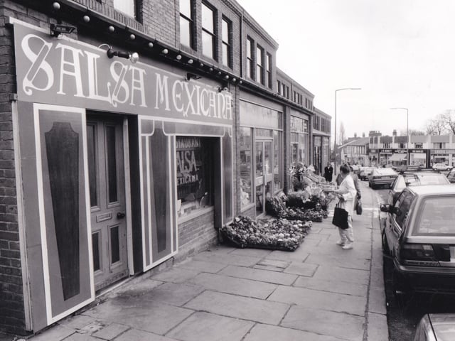 Remember Salsa Mexicana on Harrogate Road in Chapel Allerton? Pictured in February 1993.
