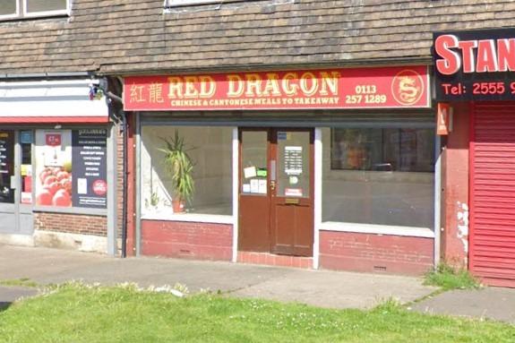 Red Dragon, in Bramley, has a rating of 4.1 stars from 49 Google reviews. It serves all of the classics and also a number of oyster dishes and cashew nuts along with a few Japanese dishes. A customer at Red Dragon said: "Always perfect, every time I come happily greeted and friendly staff. The food is perfect, never had anything wrong with it always have my sweet and sour pork Cantonese and my little girl gets chicken balls with sweet and sour sauce and she loves it. Best Chinese around will only go to Red Dragon."