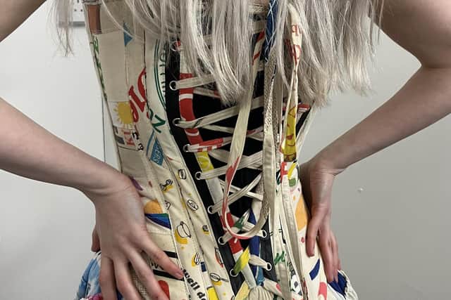 Corset design by Rebecca Hemans, Found Things Studio