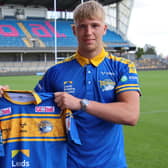 Toby Warren has signed for Leeds on a four-year contract. Picture by Leeds Rhinos.