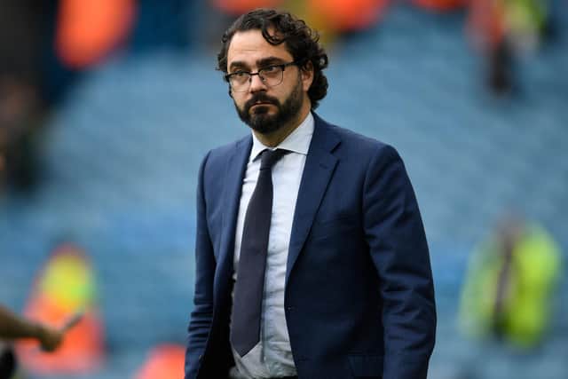 NEW PLAN - Leeds United director of football Victor Orta will have plans in place that the club will now try to action, says title winning hero Tony Dorigo. Pic: Getty