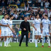BACKED UP - Leeds United boss Daniel Farke talked a good game on Friday and managed one on Saturday as the Whites beat Bristol City at Elland Road. Pic: Bruce Rollinson