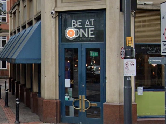 Be At One - 19 Boar Lane, Leeds, LS1 6EA.