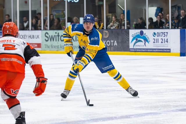 NEW ADDITION: Canadian forward Cullen McLean has been added to the Leeds Knights' roster for the 2026-27 NIHL National campaign. Picture: Charlotte/Knights Media.