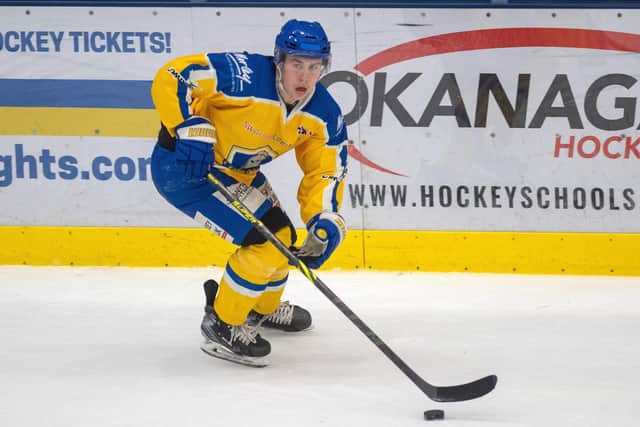 STICKING AROUND: Kieran Brown has agreed terms on a deal which keeps him at Leeds Knights until summer 2024. Picture: Bruce Rollinson