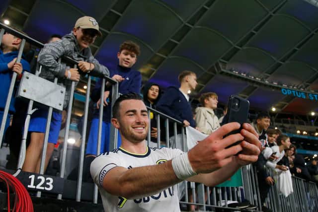 GOING NOWHERE - Unless Leeds United receive an offer matching their valuation of Jack Harrison the winger will continue to play a big part in Jesse Marsch's plans. Pic: Getty