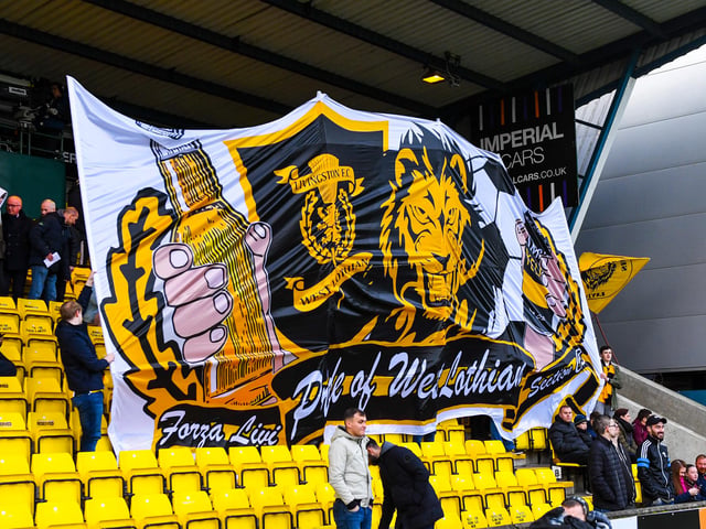 The West Lothian side benefit from large travelling supports. Their average so far is 3,878.