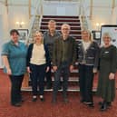 Paul Davies MP with Greenacres colleagues