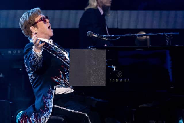 Elton John performs for the last time at the First Direct Arena on 6 June 2023. The Farewell Yellow Brick Road tour marks the superstar’s last-ever tour and the end of half a century on the road for one of pop culture’s most enduring performers.