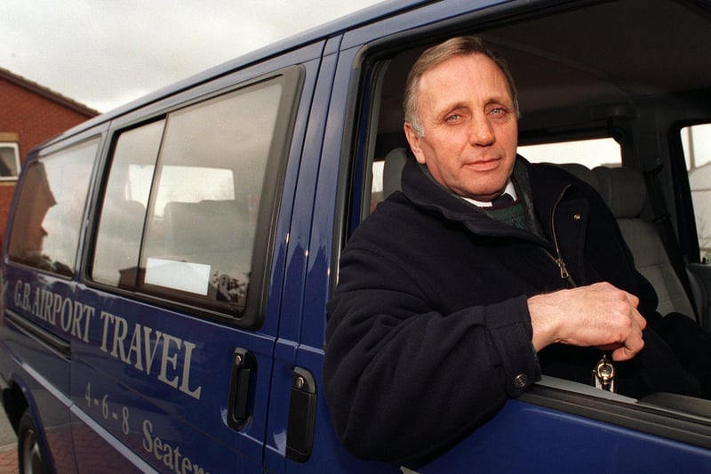 Do you remember Tingley private hire driver Garry Bray? Pictured in January 1996.