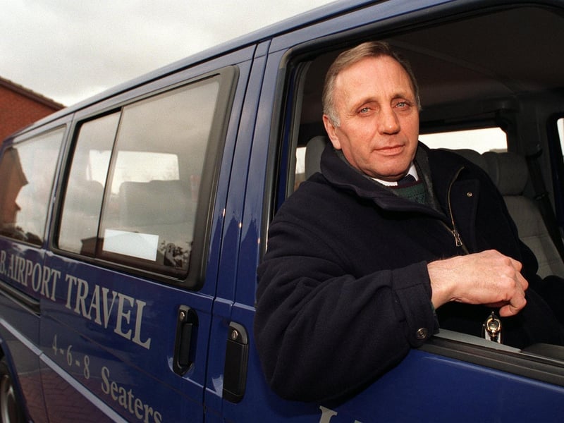 Do you remember Tingley private hire driver Garry Bray? Pictured in January 1996.