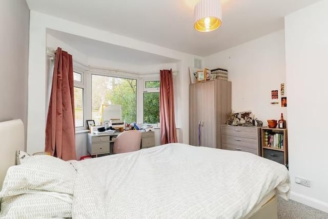 The property's second bedroom is an equally spacious room with plenty of room for a dressing table or school work space.