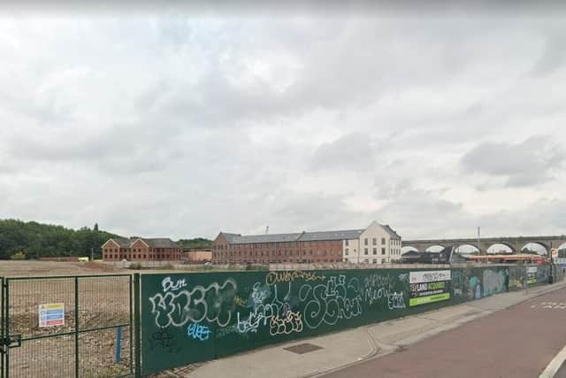 Empty land left behind by the old Thyssen Krupp building, on Kirkstall Road, could be converted into 130 residential units (Photo: Google)
