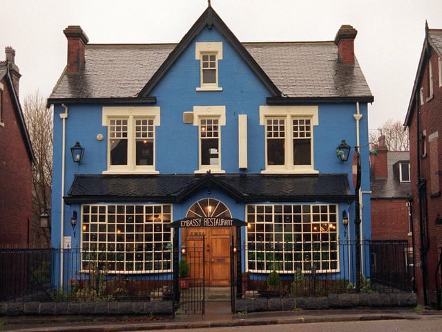Did you enjoy a meal here back in the day? The Embassy Restaurant on Roundhay Road pictured in November 1997.