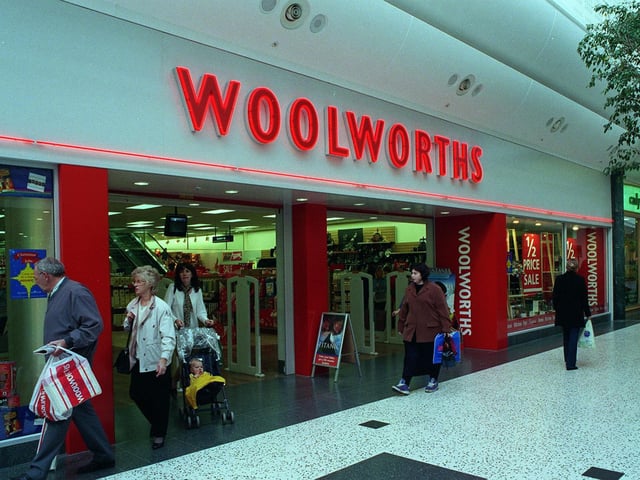 Did you shop here back in the day? The Woolworths store at the White Rose Centre pictured in October 1998.