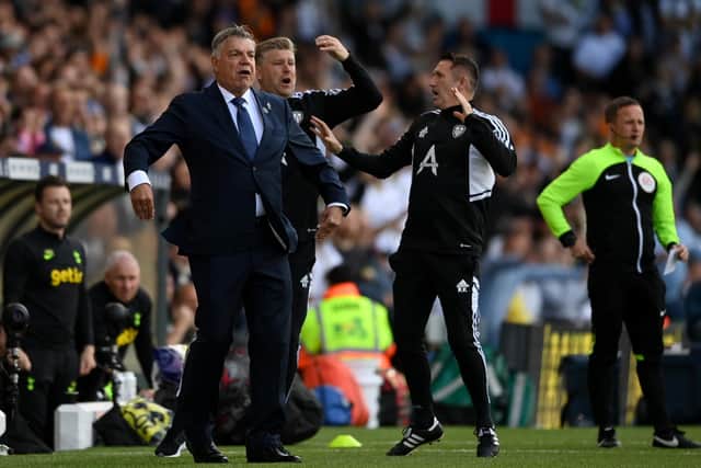 NEW IDEA - Sam Allardyce has suggested that he could take an upstairs role, with Karl Robinson and Robbie Keane taking over the managerial vacancy at Leeds United. Pic: Getty