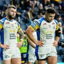 Recent results have left Rhyse Martin - right, with teammate Andy Ackers - disappointed and he admits Leeds Rhinos need to be better at Hull FC on Sunday. Picture by Allan McKenzie/SWpix.com.