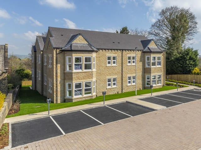 The new development features nine two-bedroom apartments.