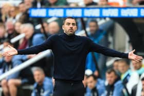 Southampton's Spanish head coach Ruben Selles hoped to win more matches in charge of the Saints (Photo by LINDSEY PARNABY/AFP via Getty Images)