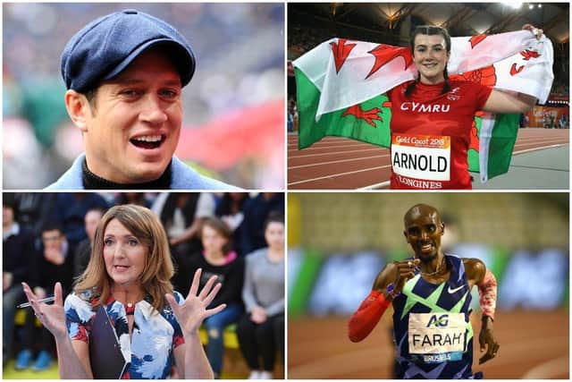 Some of the names taking part in this year's series include Vernon Kay, Hollie Arnold, Victoria Derbyshire, and Mo Farah (Photos: Getty Images)