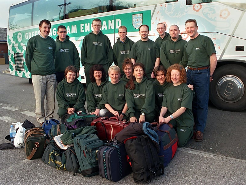 Pudsey's Green Flag London Marathon team were preparing to travel to the capital in April 1998.