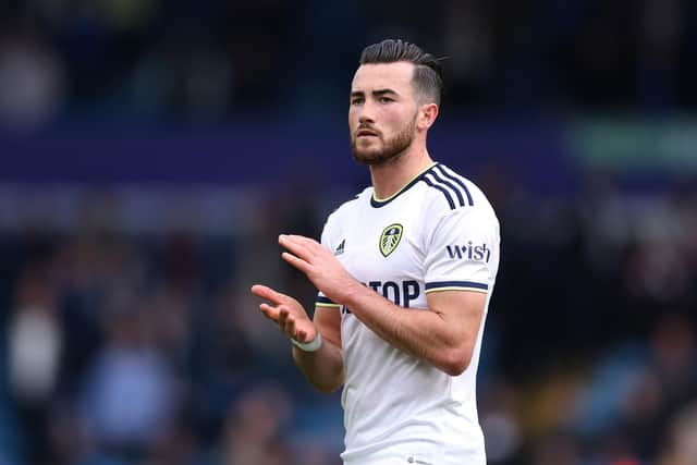 EXIT MESSAGE: From Jack Harrison, above, who has left Leeds United to join Everton on a season-long loan. Photo by George Wood/Getty Images.